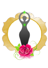 Icon Figur Göttin im Chakra mit Heilung